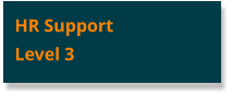 HR SupportLevel 3